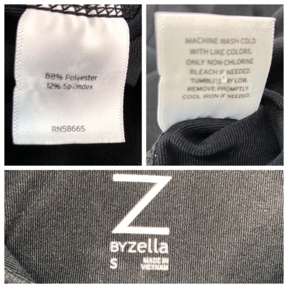 Z by Zella Jacket Grey & Black Thumb holes pockets - Picture 6 of 8
